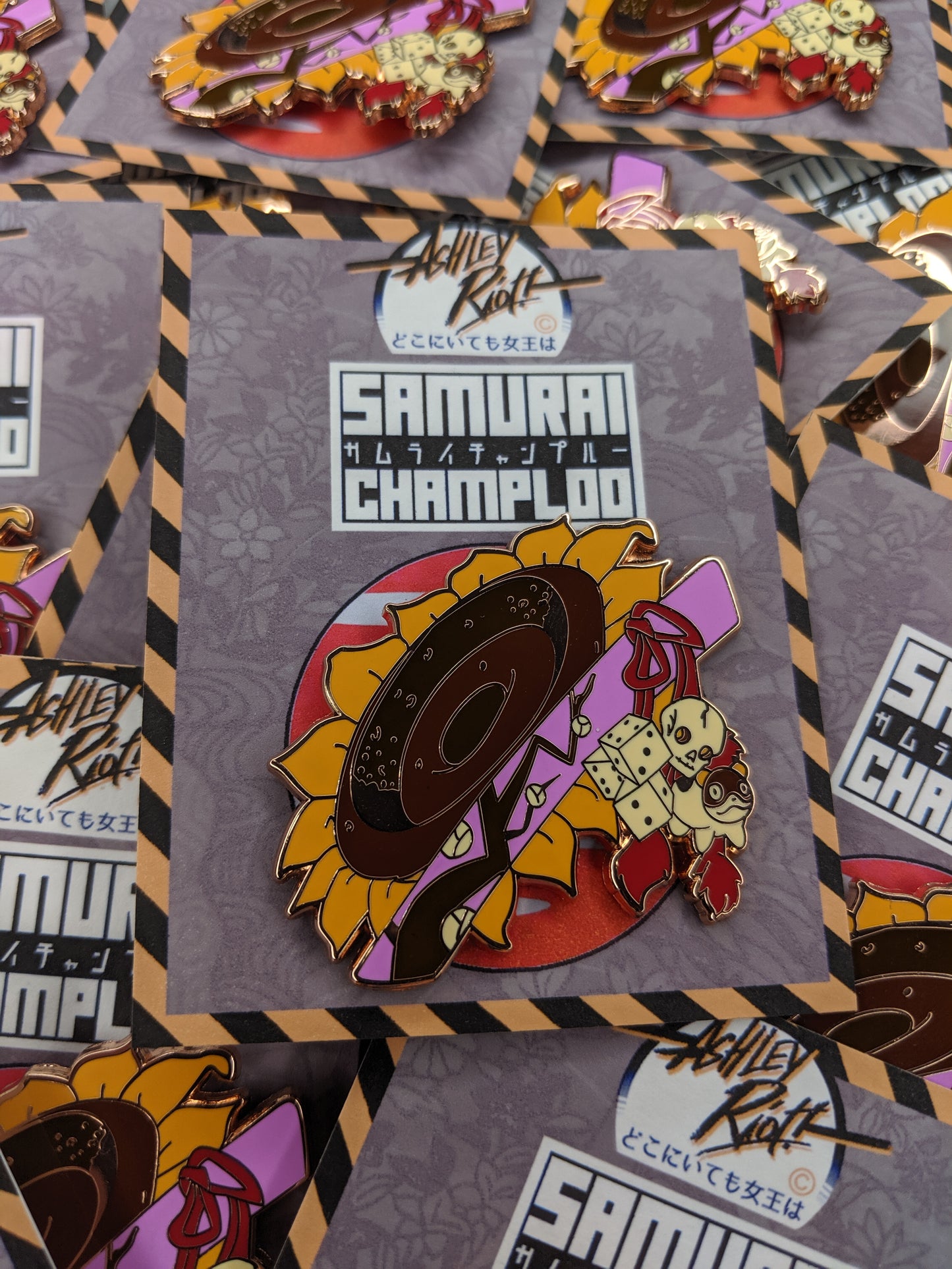 Hip Hop Samurai | Enamel Pin